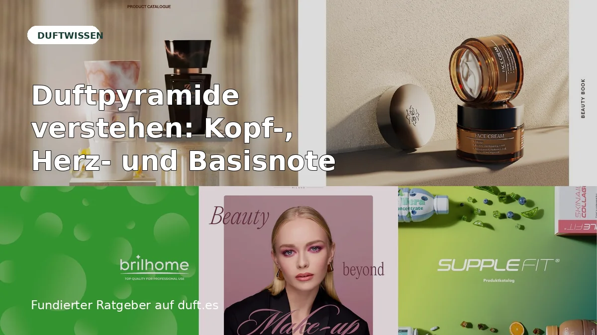 Duftpyramide verstehen: Kopf-, Herz- und Basisnote