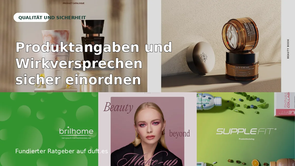 Produktangaben sicher lesen und korrekt weitergeben