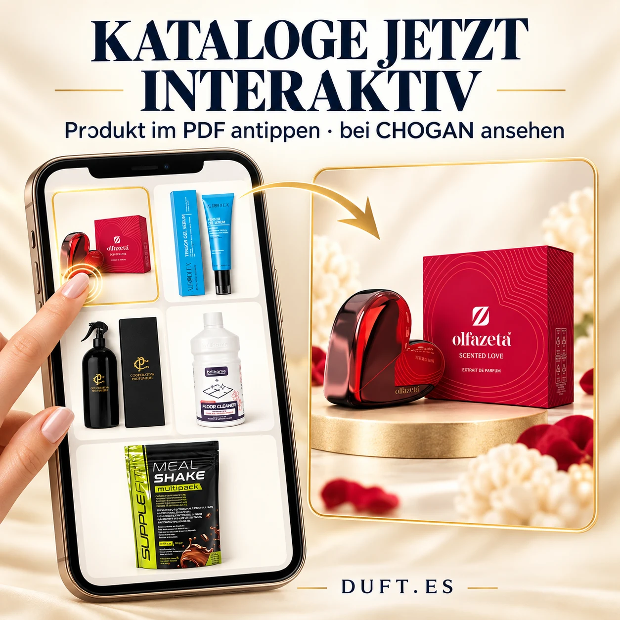 CHOGAN Kataloge jetzt interaktiv: Produkte direkt im PDF öffnen