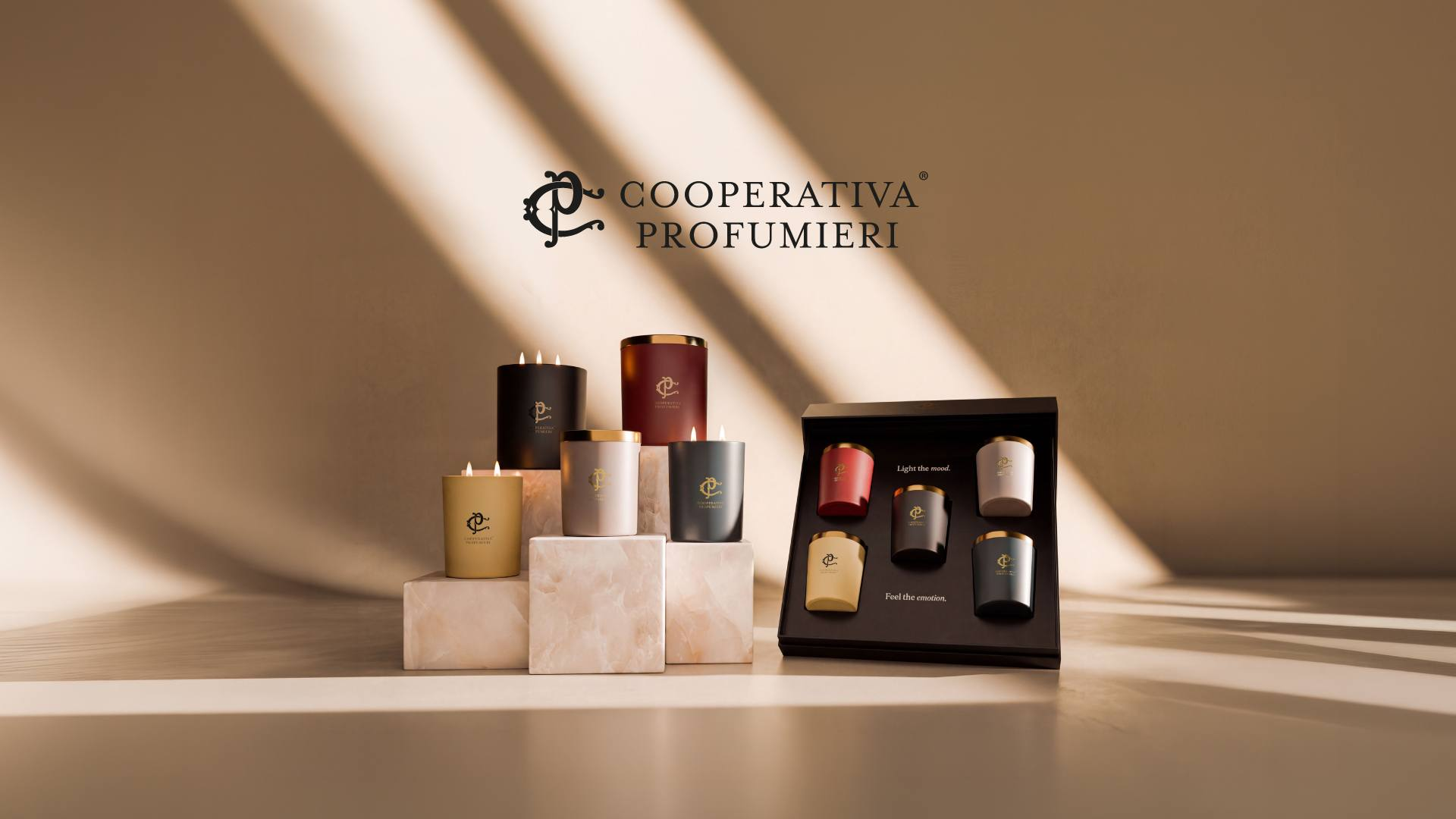 NEU! Ab sofort DUFTKERZEN von Cooperativa Profumieri