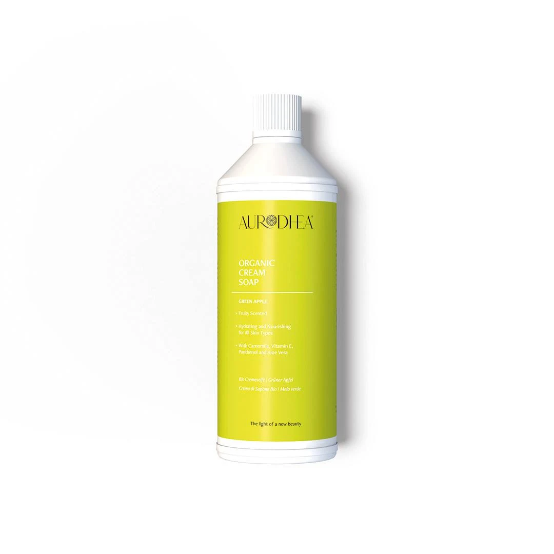 CHOGAN – Aurodhea – Cremeseife Grüner Apfel – 1000 ml – Produktbild