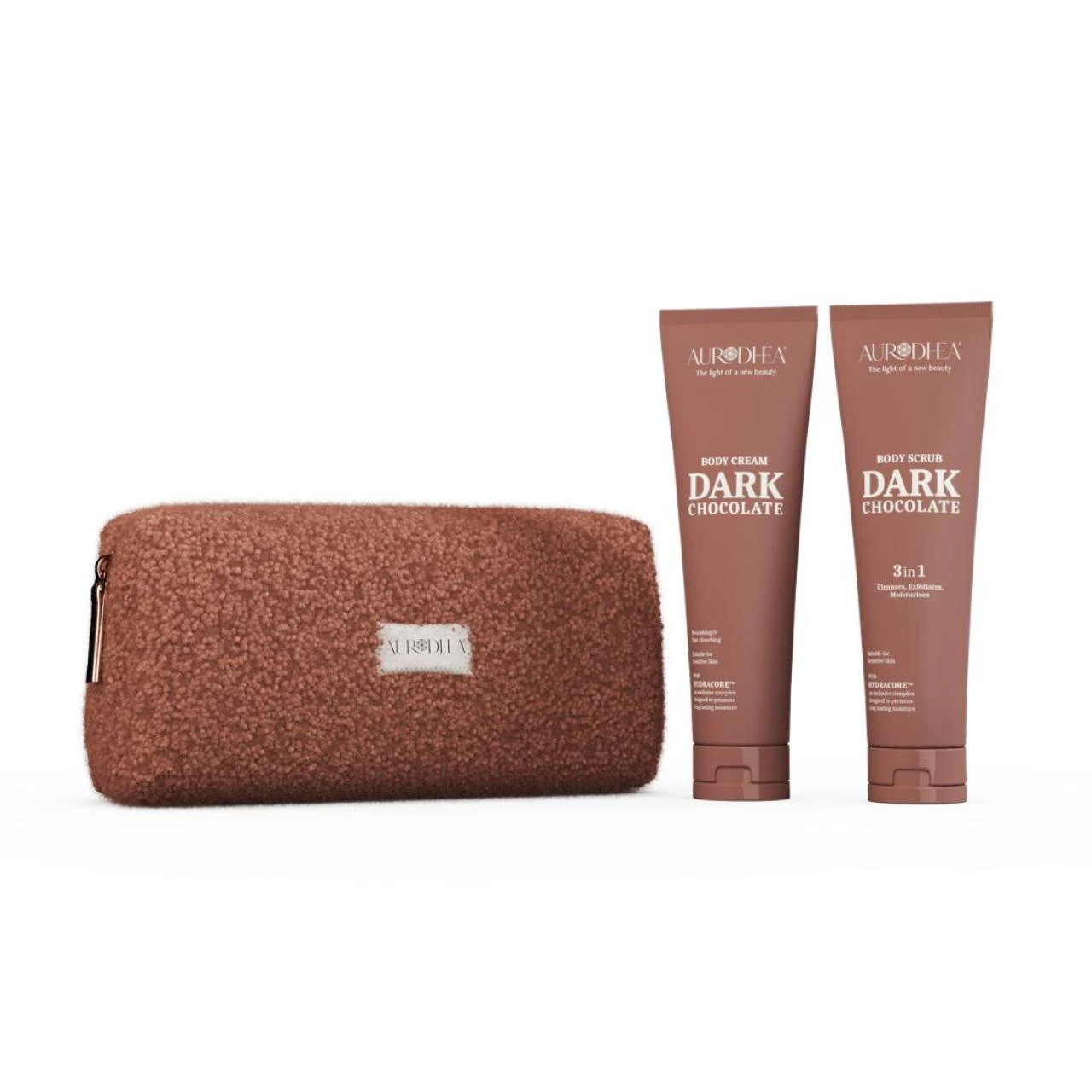 CHOGAN – Aurodhea – Körperpflege-Set Dark Chocolate – 150 ml – Produktbild