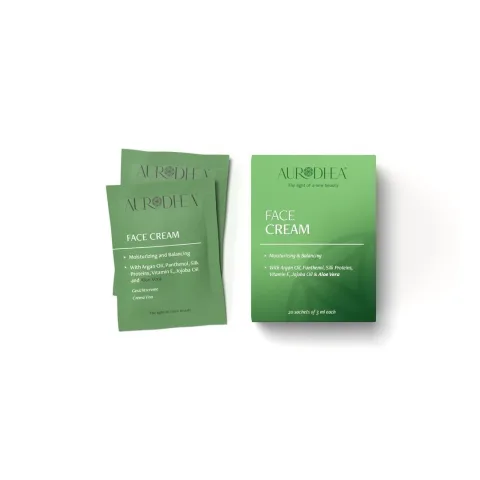 CHOGAN – Aurodhea – Probierbeutel-Set – Gesichtscreme mit Aloe Vera – 0.3 g – Produktbild