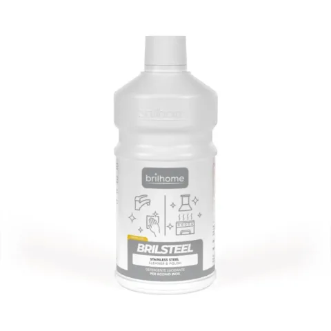 CHOGAN – Brilhome – Brilsteel – Edelstahlreiniger mit Glanzwirkung – 750 ml – Produktbild