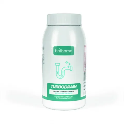 CHOGAN – Brilhome – Turbodrain – Hochkonzentriertes Rohrreiniger-Granulat – 750 ml – Produktbild