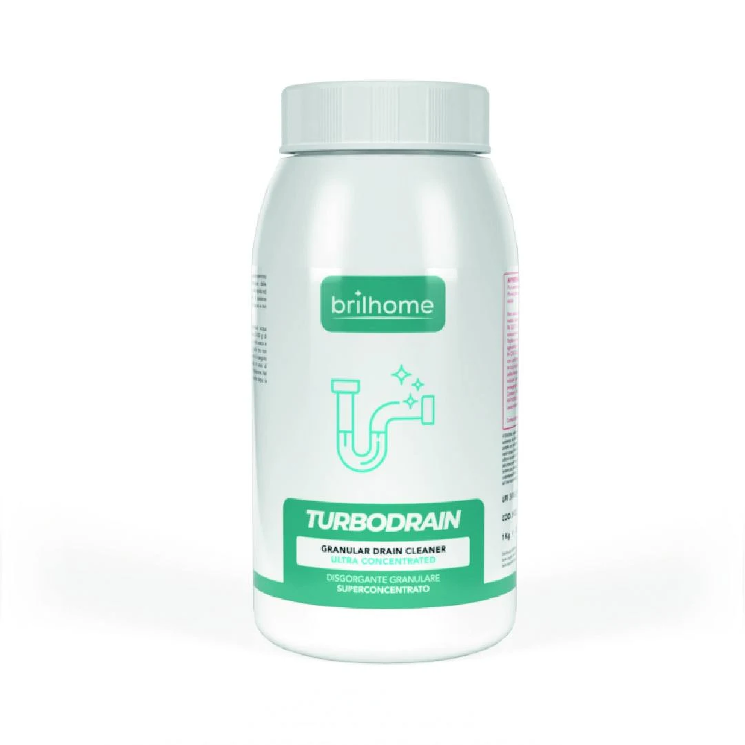 CHOGAN – Brilhome – Turbodrain – Hochkonzentriertes Rohrreiniger-Granulat – 750 ml – Produktbild