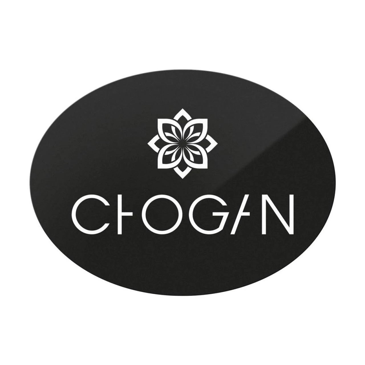 CHOGAN – CHOGAN – GESCHENKBOX-AUFKLEBER 54 ST. – WEISS – 54 Stück – Produktbild