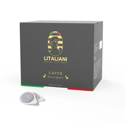 CHOGAN – LITALIANI – ESE44 Kaffeepads – Kräftig, 100 St. – Produktbild