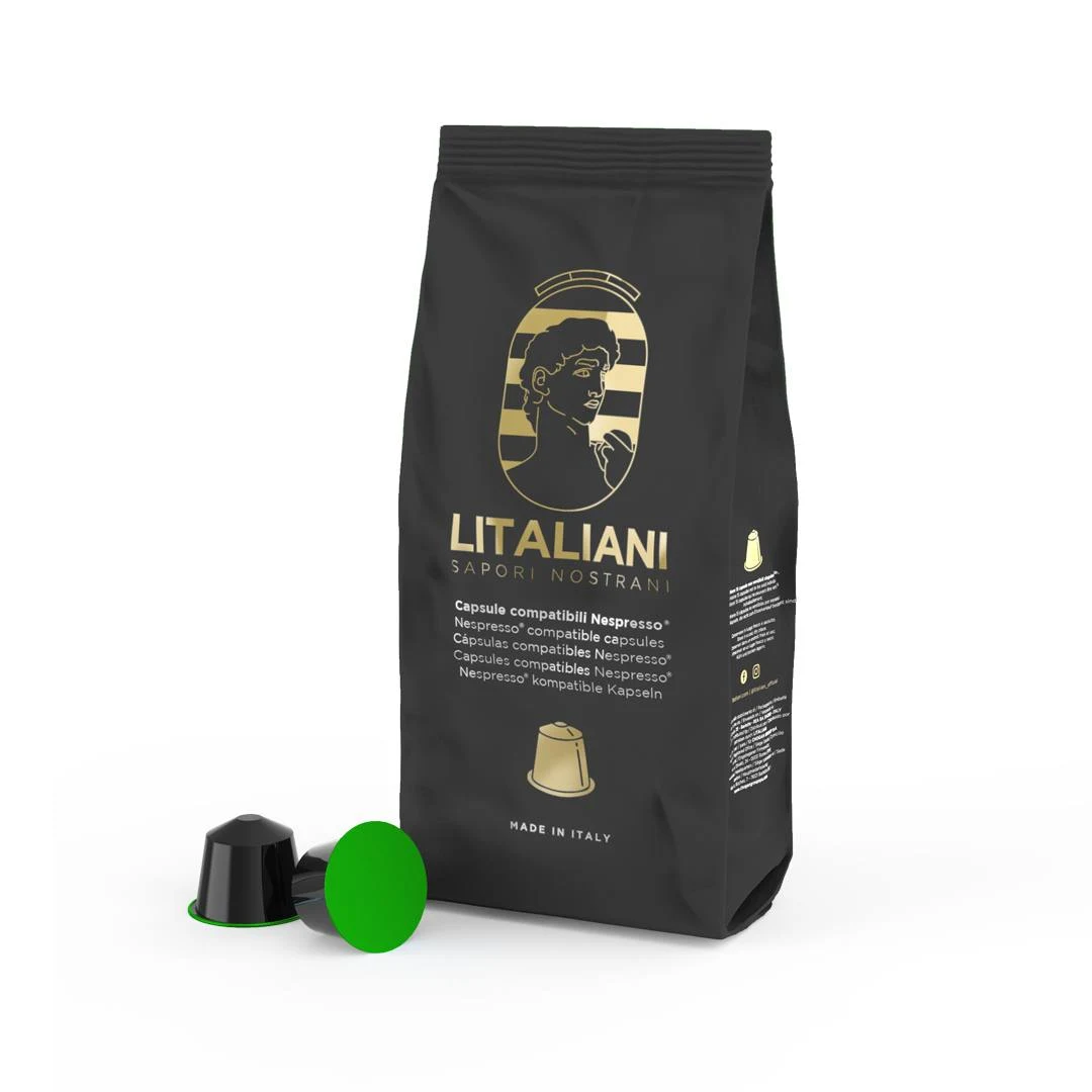 CHOGAN – LITALIANI – Getränk in Nespresso® kompatiblen Kapseln – Baileys, 15 St. – Produktbild