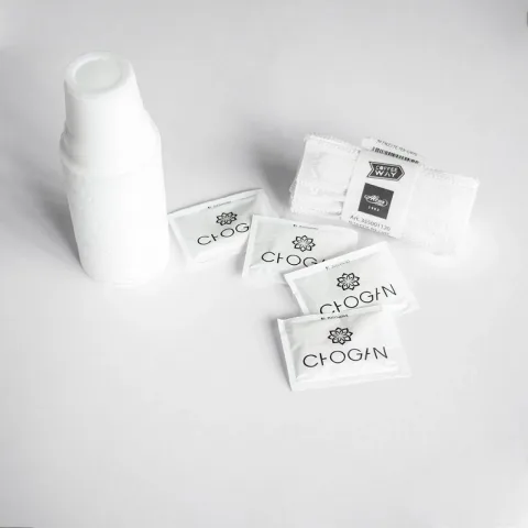 CHOGAN – LITALIANI – KAFFEEZUBEHÖR-SET (ZUCKER, RÜHRSTÄBCHEN, KAFFEEBECHER) 100 St. pro Artikel – Produktbild
