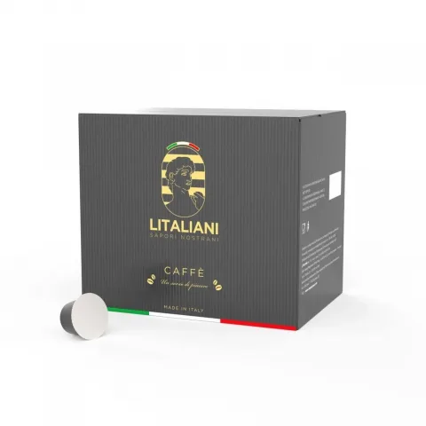 CHOGAN – LITALIANI – Nespresso® kompatible Kaffeekapseln Klassisch (100 St.) – Produktbild