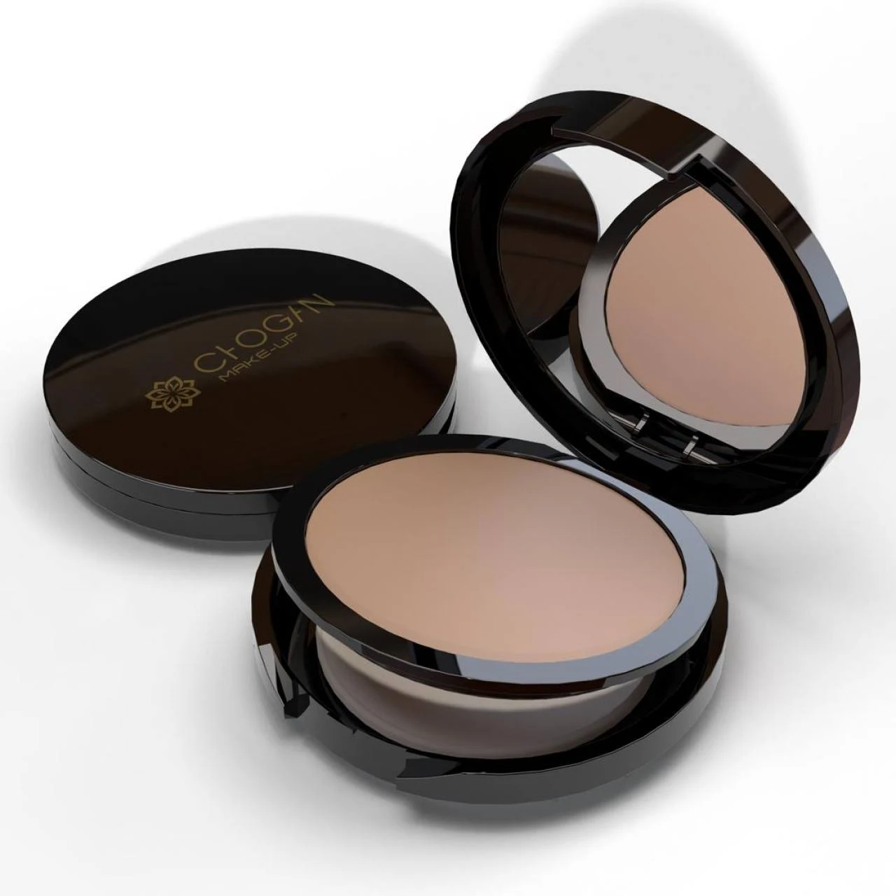 CHOGAN – Olfazeta – WARM SHADE Kompaktpuder – Natural – 0.3 g – Produktbild