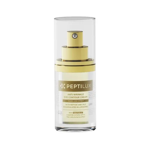 CHOGAN – Peptilux – Peptilux – Anti-Falten-Augencreme „Young Look'-Effekt mit TIBOTOH-X™ – 15 ml – Produktbild