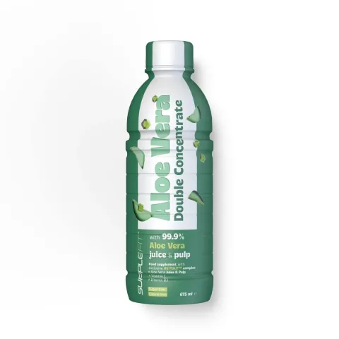 CHOGAN – SuppleFit – ALOE VERA, Blattsaft & Blattmark (99,9%) - 675 ml – 675 ml – Produktbild