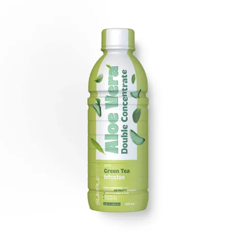 CHOGAN – SuppleFit – ALOE VERA, Blattsaft & Blattmark mit Grünem Tee - 675 ml – 675 ml – Produktbild