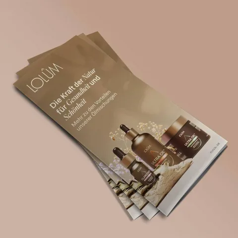 CHOGAN – SuppleFit – Lolûm Werbeflyer-Set Deutsch (50 St.) – 0.3 g – Produktbild