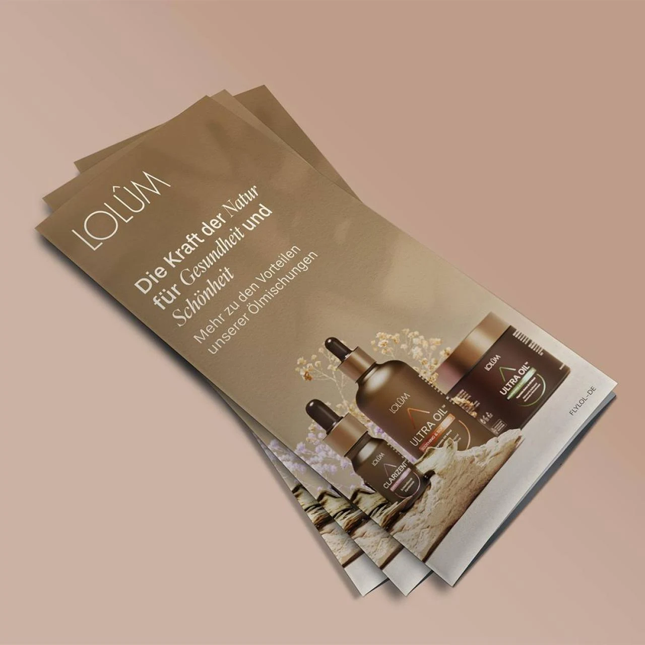 CHOGAN – SuppleFit – Lolûm Werbeflyer-Set Deutsch (50 St.) – 0.3 g – Produktbild