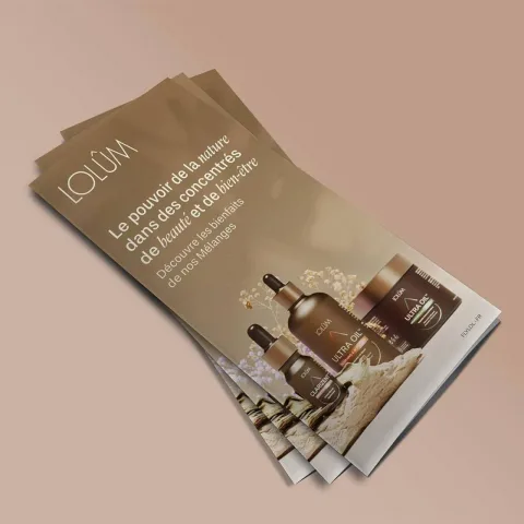 CHOGAN – SuppleFit – Lolûm Werbeflyer-Set Französisch (50 St.) – 0.3 g – Produktbild