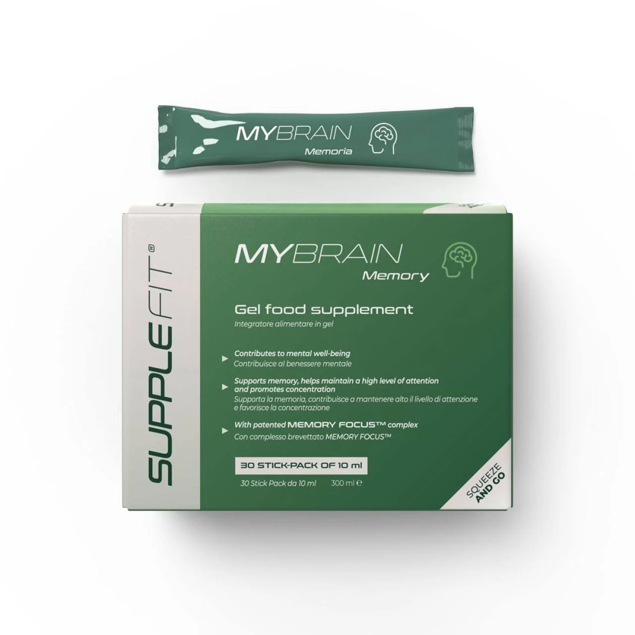 CHOGAN – SuppleFit – MYBRAIN | Gedächtnis – 0.3 g – Produktbild