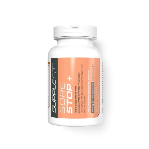 CHOGAN – SuppleFit – SORE STOP + | Nahrungsergänzungsmittel in Kapseln – 0.3 g – Produktbild
