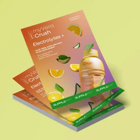 CHOGAN – SuppleFit – SuppleFit Werbeflyer (INTA006-06/INTA006-12) Englisch (50 St.) – Produktbild