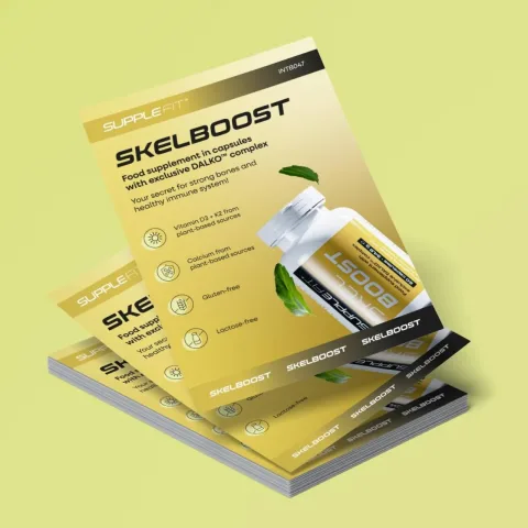 CHOGAN – SuppleFit – SuppleFit Werbeflyer (INTB047) Englisch (50 St.) – 0.3 g – Produktbild