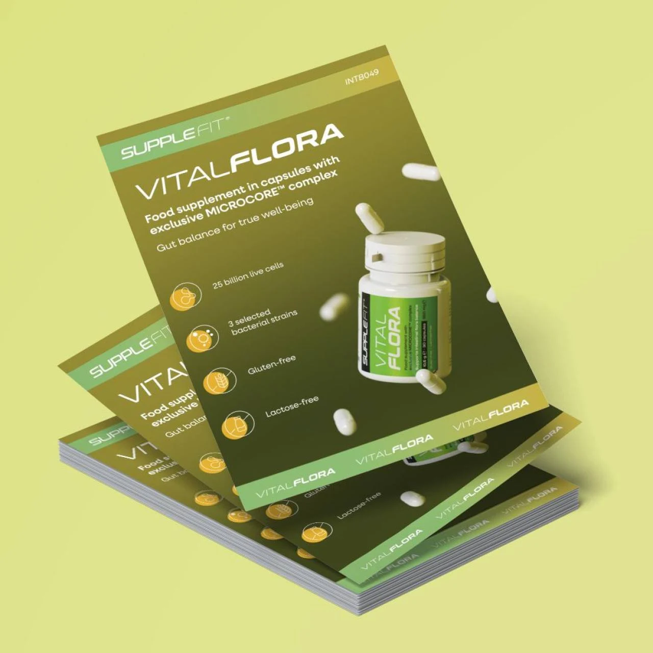 CHOGAN – SuppleFit – SuppleFit Werbeflyer (INTB049) Englisch (50 St.) – 0.3 g – Produktbild