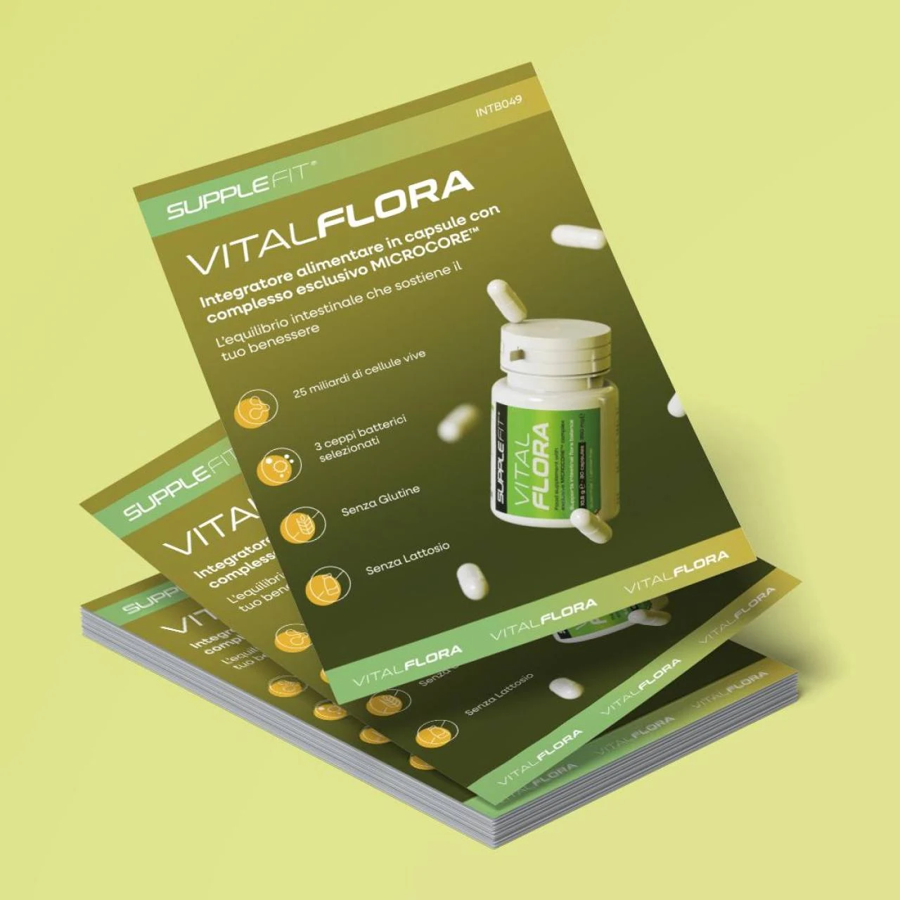 CHOGAN – SuppleFit – SuppleFit Werbeflyer (INTB049) Italienisch (50 St.) – 0.3 g – Produktbild