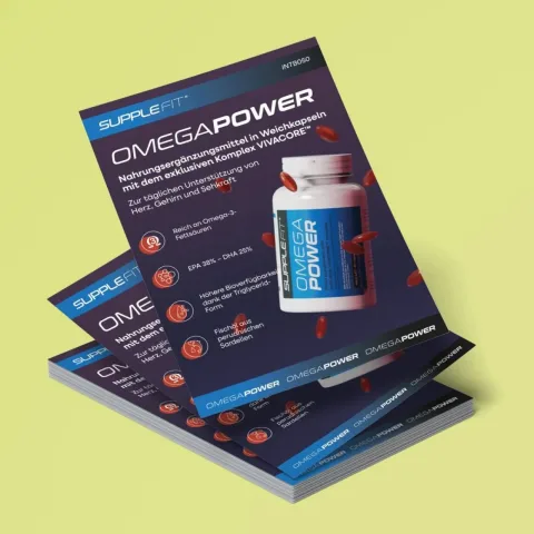 CHOGAN – SuppleFit – SuppleFit Werbeflyer (INTB050) Deutsch (50 St.) – 0.3 g – Produktbild