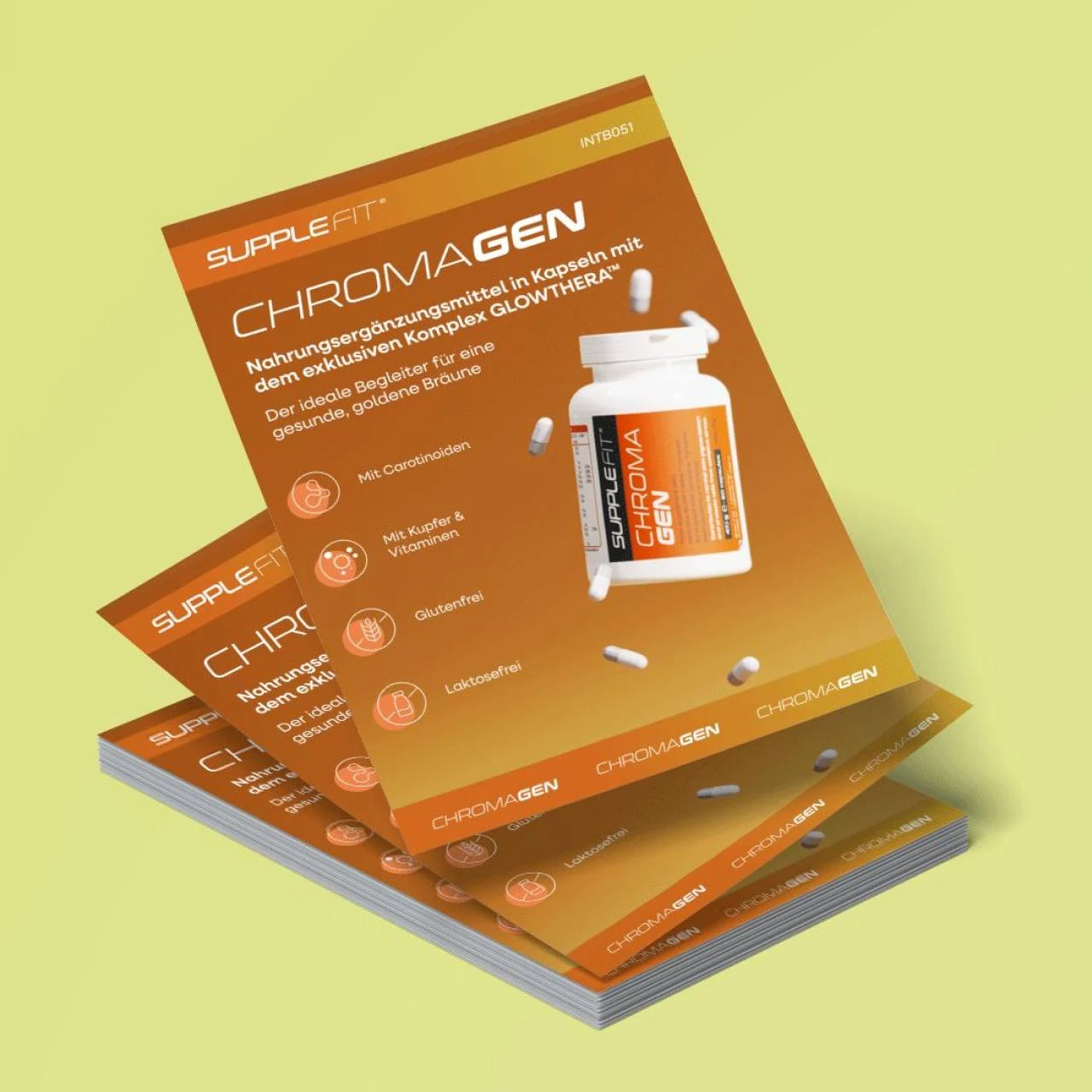 CHOGAN – SuppleFit – SuppleFit Werbeflyer (INTB051) Deutsch (50 St.) – 0.3 g – Produktbild